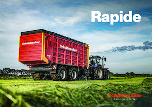 Remorci cu tocător pentru siloz Schuitemaker Rapide 520