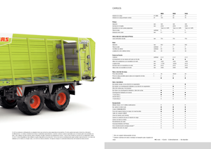 Remorci cu tocător pentru siloz Claas Cargos 9500