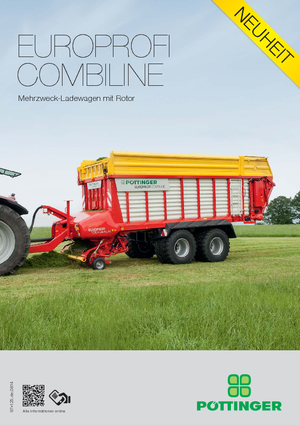 Remorci cu tocător pentru siloz Pöttinger EuroProfi 4510 L