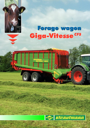 Remorci cu tocător pentru siloz Strautmann Giga-Vitesse CFS 4001