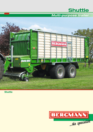 Remorci cu tocător pentru siloz L. Bergmann Shuttle 940 S
