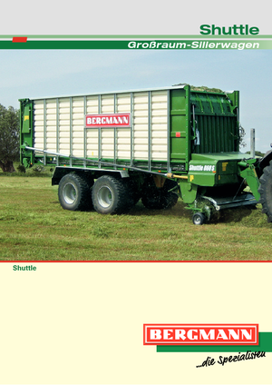 Remorci cu tocător pentru siloz L. Bergmann Shuttle 940 S