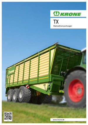 Remorci cu tocător pentru siloz Krone TX 560 D 