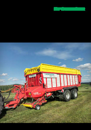 Remorci cu tocător pentru siloz Pöttinger Torro 5510 L 