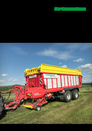 Remorci cu tocător pentru siloz Pöttinger Torro 5510 L 