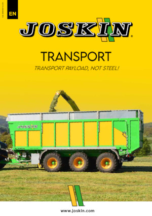 Remorci cu tocător pentru siloz Joskin TRANS-PALM 6000/17BC125