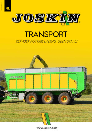 Remorci cu tocător pentru siloz Joskin TRANS-PALM 6000/17BC125