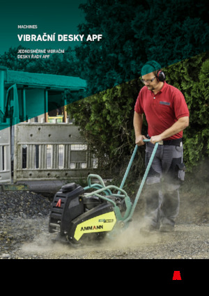 Plăci vibratoare cu o singură direcție Ammann APF 1540