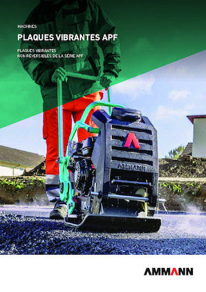 Plăci vibratoare cu o singură direcție Ammann APF 1540