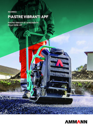 Plăci vibratoare cu o singură direcție Ammann APF 1540