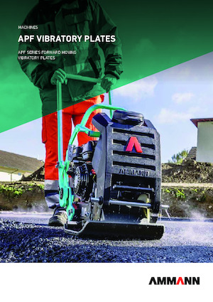 Plăci vibratoare cu o singură direcție Ammann APF 2050