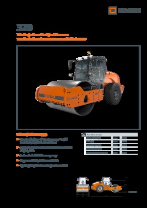 Cilindri compactori cu un singur tambur Hamm 320