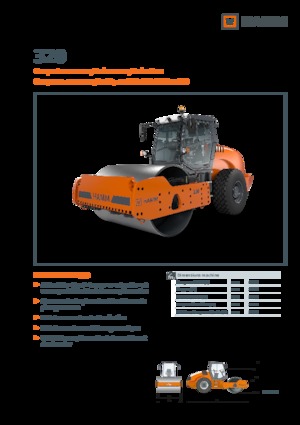 Cilindri compactori cu un singur tambur Hamm 320