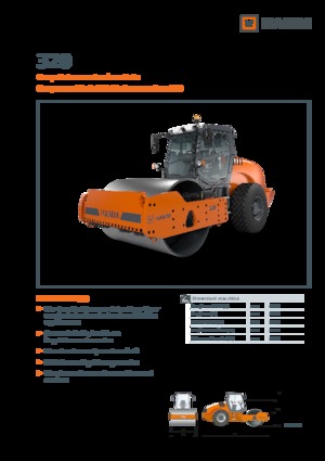 Cilindri compactori cu un singur tambur Hamm 320
