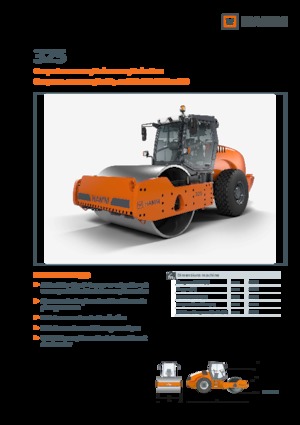 Cilindri compactori cu un singur tambur Hamm 325