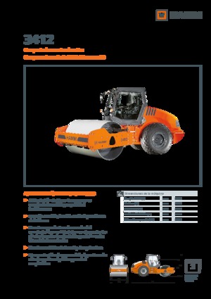 Cilindri compactori cu un singur tambur Hamm 3412