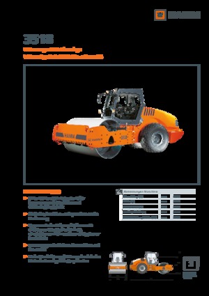 Cilindri compactori cu un singur tambur Hamm 3518