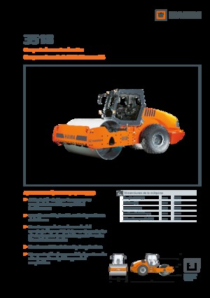 Cilindri compactori cu un singur tambur Hamm 3518