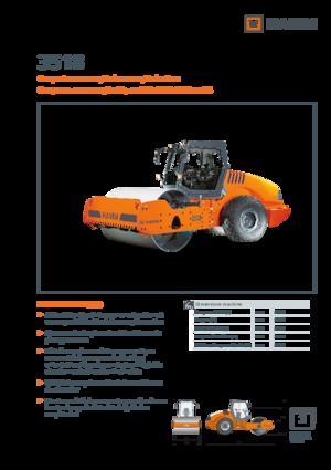Cilindri compactori cu un singur tambur Hamm 3518