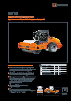 Cilindri compactori cu un singur tambur Hamm 3518
