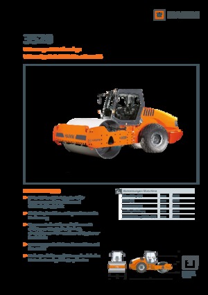 Cilindri compactori cu un singur tambur Hamm 3520