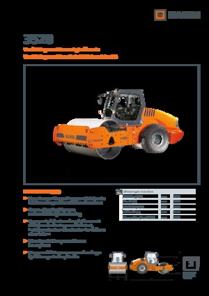 Cilindri compactori cu un singur tambur Hamm 3520