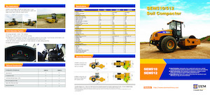 Cilindri compactori cu un singur tambur SEM 512