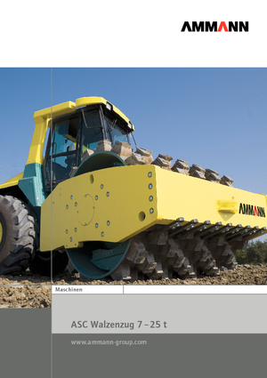 Cilindri compactori cu un singur tambur Ammann ASC 150 D