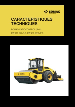 Cilindri compactori cu un singur tambur Bomag BW 213 BVC+P-5