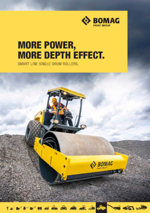 Cilindri compactori cu un singur tambur Bomag BW 213 D-5 SL