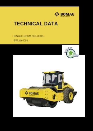 Cilindri compactori cu un singur tambur Bomag BW 226 DI-5