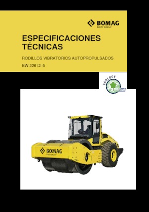 Cilindri compactori cu un singur tambur Bomag BW 226 DI-5