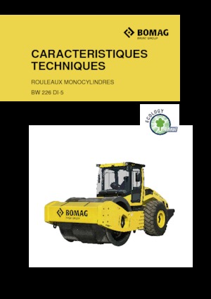Cilindri compactori cu un singur tambur Bomag BW 226 DI-5