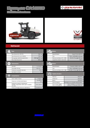 Cilindri compactori cu un singur tambur Dynapac CA 1500 D