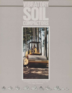 Cilindri compactori cu un singur tambur Caterpillar TSF-54