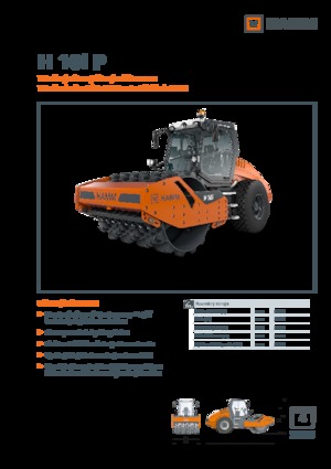 Cilindri compactori cu un singur tambur Hamm H 10i P