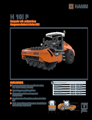 Cilindri compactori cu un singur tambur Hamm H 10i P