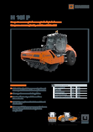 Cilindri compactori cu un singur tambur Hamm H 10i P
