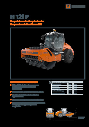 Cilindri compactori cu un singur tambur Hamm H 12i P