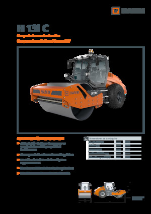 Cilindri compactori cu un singur tambur Hamm H 13i C