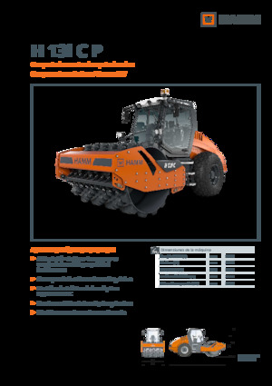 Cilindri compactori cu un singur tambur Hamm H 13i C P