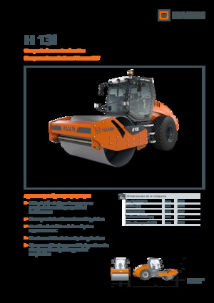 Cilindri compactori cu un singur tambur Hamm H 13i