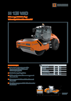 Cilindri compactori cu un singur tambur Hamm H 13i VIO