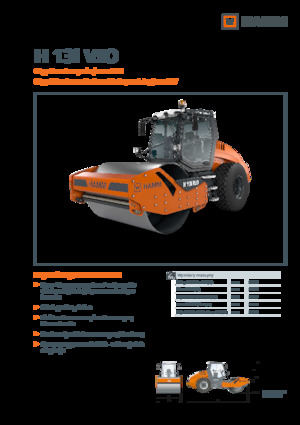 Cilindri compactori cu un singur tambur Hamm H 13i VIO