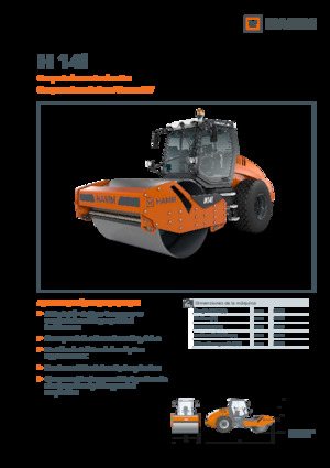 Cilindri compactori cu un singur tambur Hamm H 14i