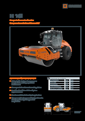 Cilindri compactori cu un singur tambur Hamm H 16i