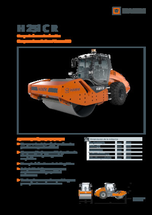 Cilindri compactori cu un singur tambur Hamm H 25i C R
