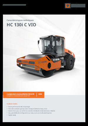 Cilindri compactori cu un singur tambur Hamm HC 130i C VIO