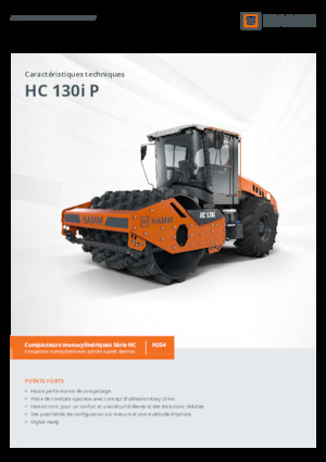 Cilindri compactori cu un singur tambur Hamm HC 130i P
