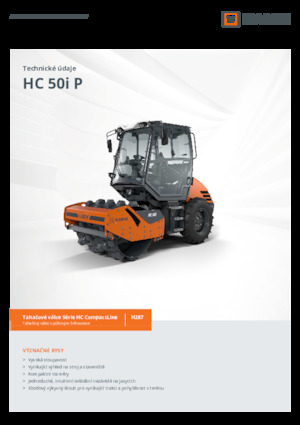 Cilindri compactori cu un singur tambur Hamm HC 50i P